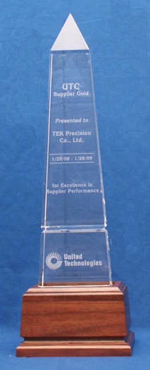 Sikorksy Gold Supplier Award 2008-2009