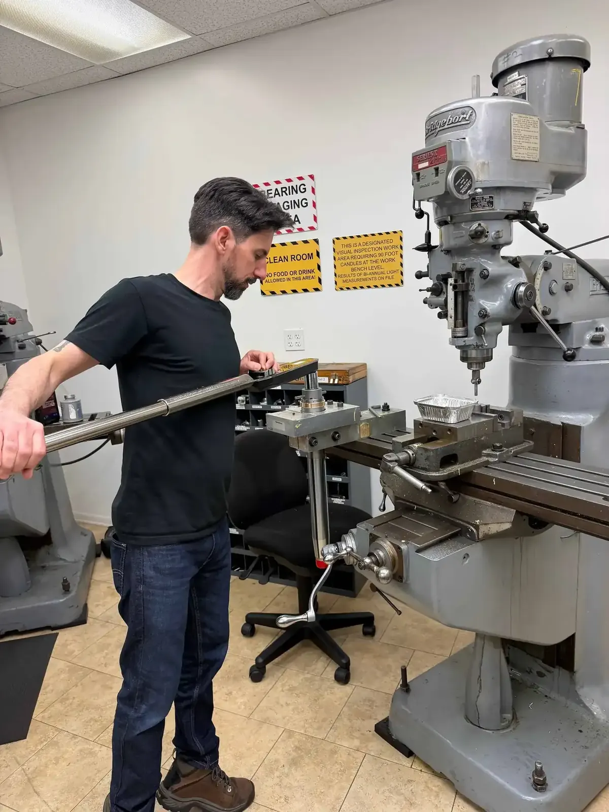 Machining Capabilities — example part manufactured by TEK Precision
